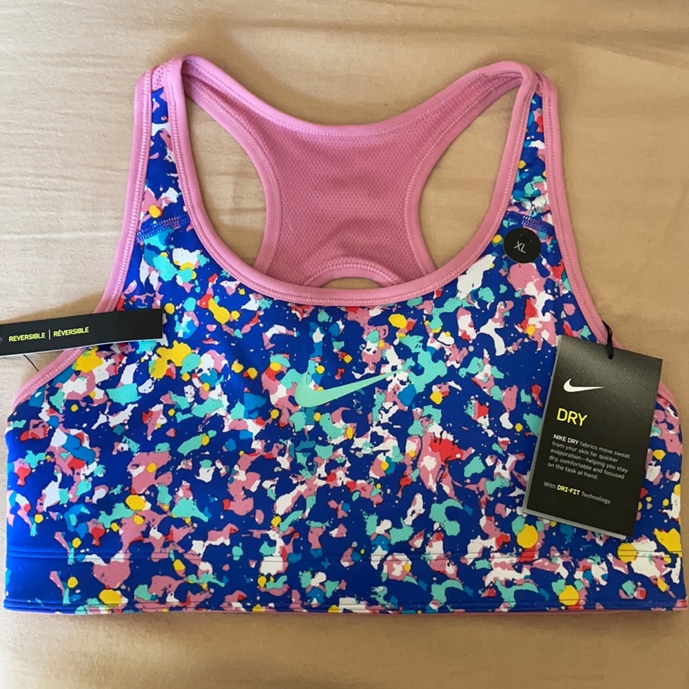 NWT Nike Sports Bra Girls Size XL